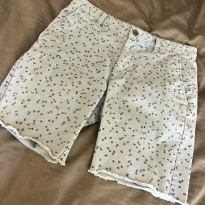 RVCA All Time Chino Cutoff Short - 32 - Iro (teal/blue/green)